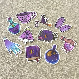 “Free w/purchase” Magical Vibes Stickers 🌙✨🔮